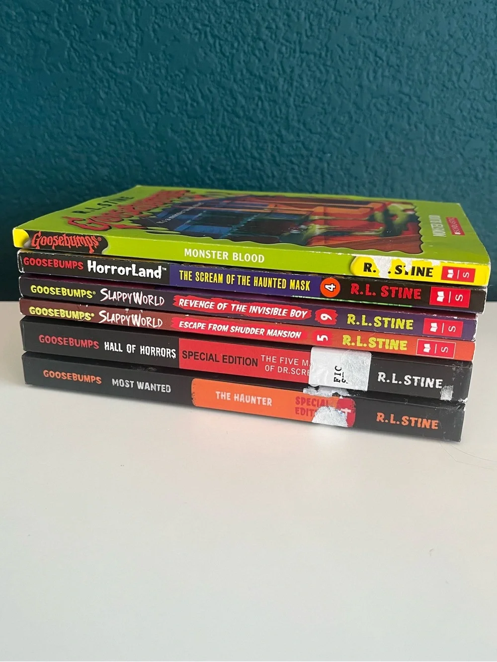 Goosebumps Horror Books by R.L. Stine - Lot of 6 Hardcover & Paperback